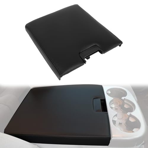 image for HECASA Center Console Lid Compatible with 2007-2014 Chevy Suburban Sil