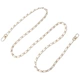 Sangle en cuir de 46.85 pouce:le paquet comprend 1 sangles en cuir PU de 46.85 x 0.32 x 0.2 pouces (119 x 0.8 x 0.5cm ) de long pour sac, le fermoir mesure environ 1.3 x 0.51 x 0.23 pouce (33 x 13 x 6mm ), qui est stocké dans une boîte en plastique de 4.25 x 2.91 x 0.7 pouce (10.8 x 7.4 x 1.8cm )