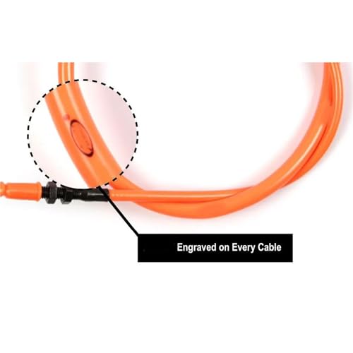 Cable de embrague para moto CBR600RR sin ABS modelos 2007 a 2012 de goma e inoxidable 5