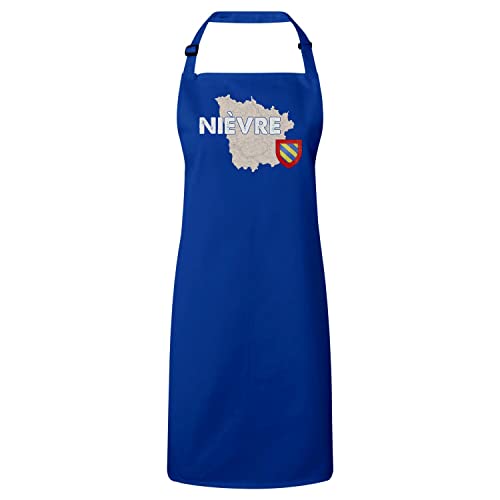 Tablier de cuisine Nièvre Nevers 58, le cadeau idéal avec carte ancienne