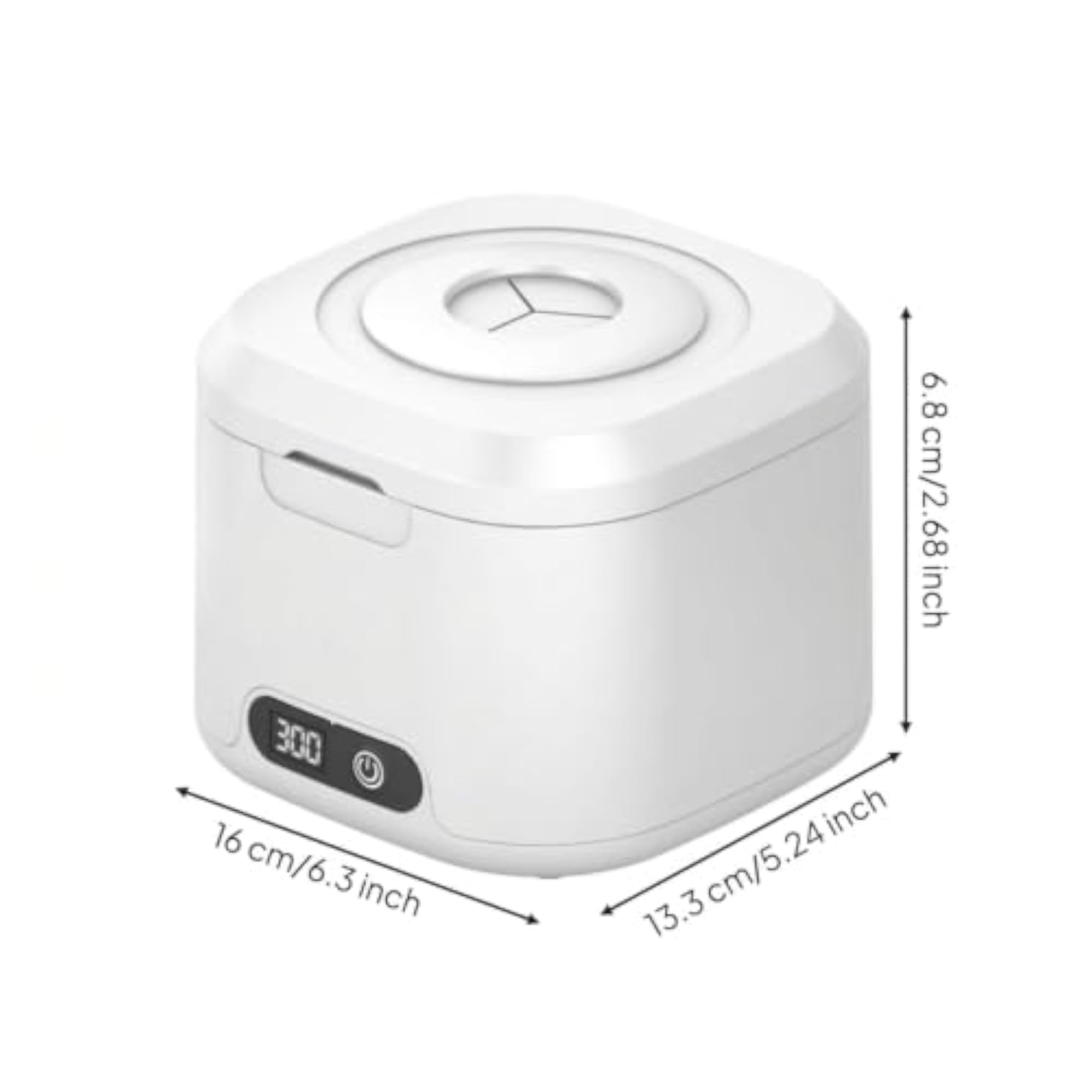 Deep Cleaning Sonic Cleaner with Light, Professional Jewelry Cleaner