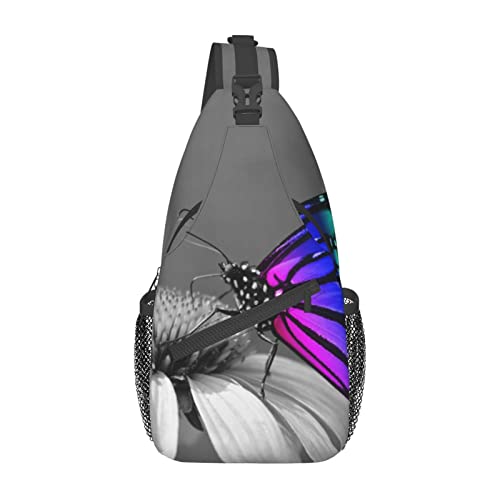 Sac à dos à bandoulière musique papillon pour ranger vos essentiels sans encombrement