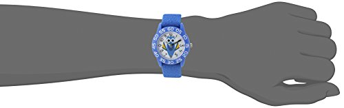 Image of Disney Kids' Plastic Time Teacher Analog Quartz Nylon Strap Watch