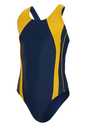 Image of Sporti Wide Strap Athletic One Piece Swimsuit for Women - Graphic Design Pattern - Swim Team Bathing Swimsuit for Competiton