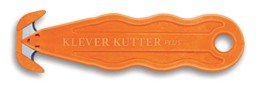 Klever Innovations Fixed Blade 5-1/4" Safety Cutter, 10 PK PLS-100-G - 1 Each