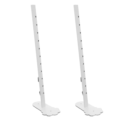Panneaux Perforés de Table Robustes en Acier avec Étagère - 2