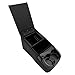 LOOYE Black Universal Truck Bench Seat Console with Cup Holders