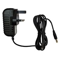 12v 1A (1000mA) Regulated Power Supply Silent Power Supply Designed for Musical Equipment Centre-Positive Polarity 2.5mm x 5.5mm Connection Size