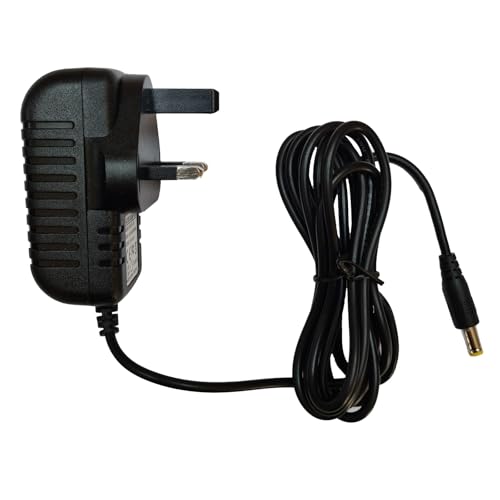 POWER SUPPLY FOR FOR THE YAMAHA YPT-260 KEYBOARD ADAPTER UK 12V (2 METER)