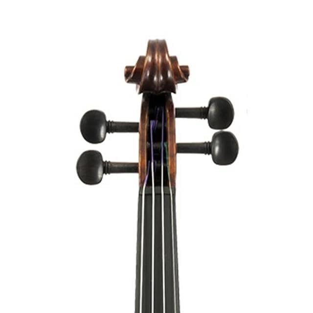Violine Decke Aus Abgelagerter Fichte Handgefertigt Lackiert Griffbrett Aus Ebenholz Für Violine