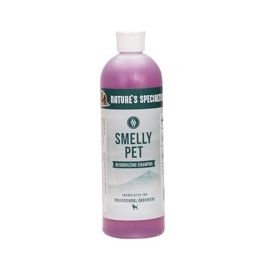 Nature's Specialties Smelly Pet Dog Shampoo for Pets, Natural Choice for Professional Groomers, Lasting Clean Smell, Made in USA, 16 oz