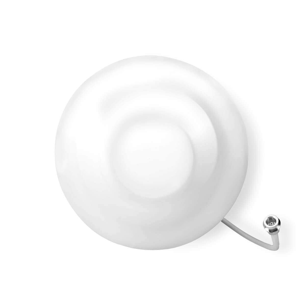 AIO5 Omni-Directional Indoor 5dBi Dome Deckenantenne 3G/4G/GSM/LTE Hochleistungs-Breitbandantenne mit N-Buchse für Handy Mobile Signal Booster Router Gateway 698 bis 2700 MHz