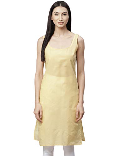 Image of Ada Womens Terivoile Cotton Suit Full Slip /Camisole (Pack of 2) A301831
