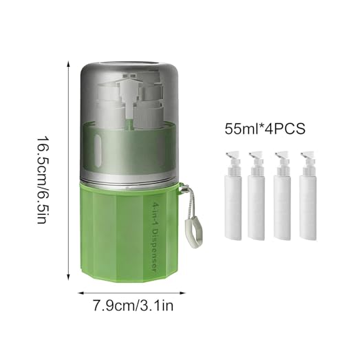 Kit de récipient rechargeable pour cosmétiques et solution d'emballage contre les fuites