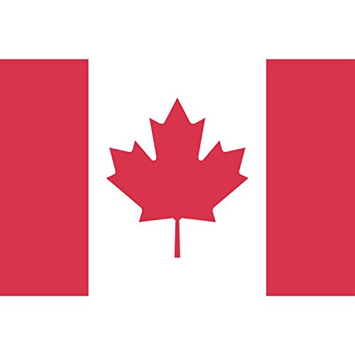 TRIXES Bandiera canadese grande, 5 piedi x 3 piedi...