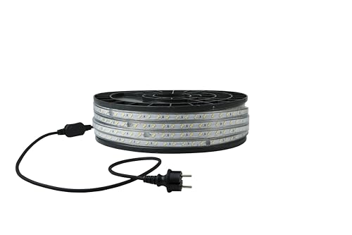 LEDWORK SOLUTIONS ECLAIRANTES LWK Ruban LED de chantier à brancher 25M 590LM 5K IP65