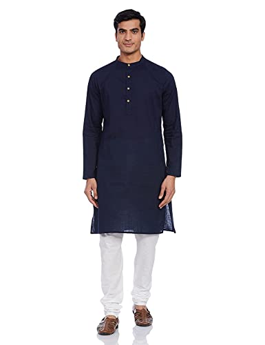 Image of OORA Men's Cotton Kurta & Pajama Set for Birthday,Wedding, Ceremony, Casual, Engagement