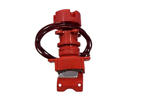 Image of Universal Valve Lockout Device AK-ULD-22A Spring and PU, Red (Pack of 1)