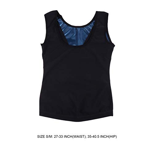 BESPORTBLE Camiseta Regata Feminina Treino Emagrecimento Sauna Colete Ioga Fitness Roupas Suor Colet