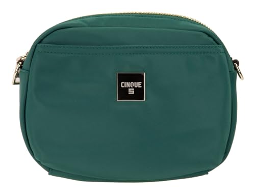 Bolso de noche Mio Crossbag verde de CINQUE con correa bandolera funcional
