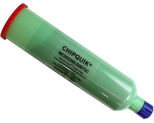 Image of Chip Quik NC191SNL500T5C Smooth Flow Lead-Free Solder Paste SAC305 T5 500g Cartridge