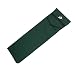 Aventik Cotton Cloth Fishing Rod Sleeve Cover Pole Sock Glove Protector Bag Pouch with 5 Compartments (Dark Green, 69cm/28inch)
