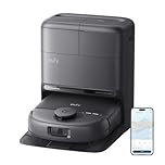 eufy C28 Omni, Robot Vacuum Cleaner With Mop,HydroJet Self-Cleaning Roller Mop, Powerful 15,000 Pa Suction, 5-in-1 Robot Vacuum and Mop Combo for Home, Zero-Tangle Design, AI Obstacle Avoidance