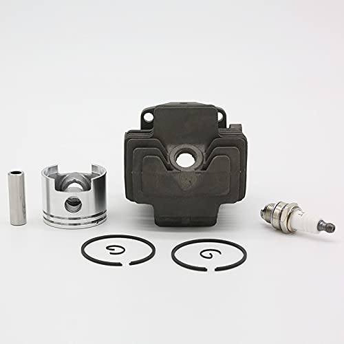[Accesorios de herramientas] Kit de bujías de pistón de Cilindro de 41,5 mm y 44 mm, Compatible con Kawasaki TH43 TH48 KBH48 Kbl48, desbrozadora, desbrozadora, Piezas de Repuesto de Cabezal Zylinder (
