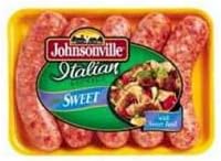 Johnsonville 4:1 Sweet Italian Sausage Links, 5 Pound -- 2 per case.