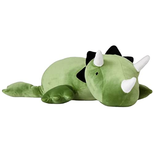 Murezima Toys en Peluche de Dinosaures, 23,6 Pouces Oreiller Moelleux de Dinosaure en Peluche, poupées d'animaux en Peluche pondérés Dinosaures, Jouet câlin en Peluche pour Les Enfants Cadeau