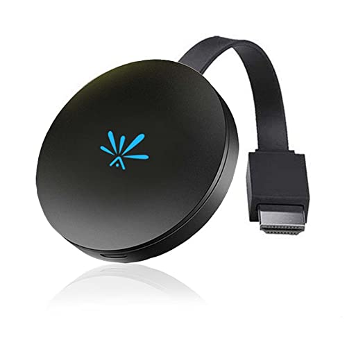 V BESTLIFE Wireless Display Dongle Receiver, 5G Wi-FI TV Cast Screen, Video Projection Synchronizer 1080P 4K TV Screen Mirror for Cell Phone/Tablet/Computer