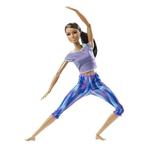 Muñeca Barbie Made to Move con 22 Articulaciones Flexibles miniatura 5
