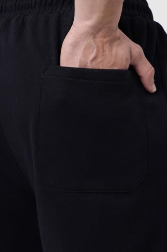 Image of FUAARK Men's Premium Polycotton Relaxed Loose Fit Sports Gym Stylish Track Pant Trouser for Men