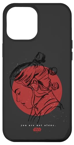 Coque iPhone 12 Pro Max Star Wars Rey You Are Not Alone cadeau de Saint-Valentin