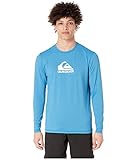 Quiksilver Men's Solid Streak Long Sleeve Rashguard UPF 50+ Sun Protection