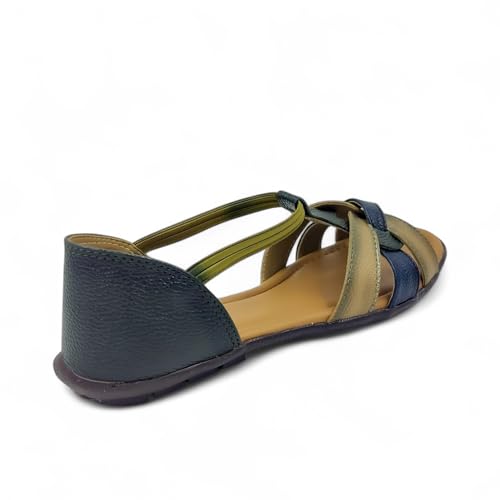 Image of Woman's Flat Comfortable Sandal | Doctor Insole Soft & Comfortable | Best For All Seasons | True Anti-Skid TPR Sole | Fashionable & Trendy (W-14)