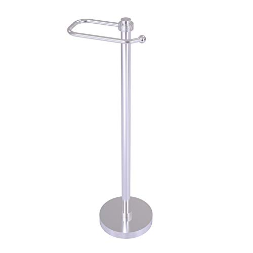 Allied Brass TS-25EG European Style Toilet Tissue Stand, Satin Chrome