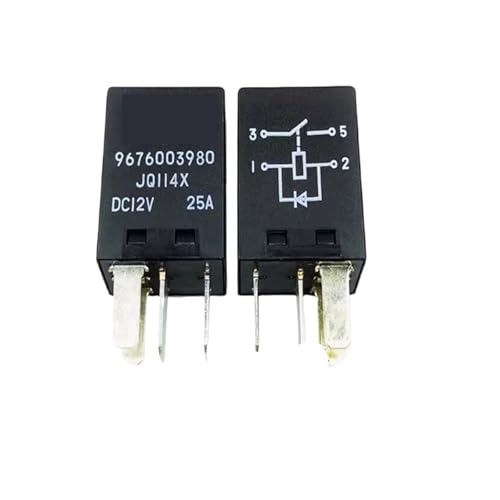 Relais 12V 25A 9676003980 à commutation stable pour protection des circuits de voiture