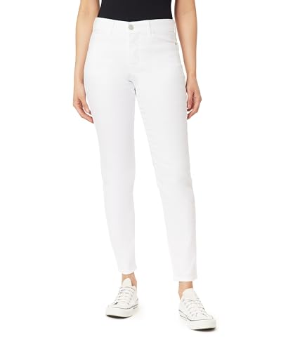 Angels Forever Young Damen Jeanie Lift Skinny Jeans, Weiss/opulenter Garten, 48
