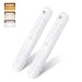 Lampe de Placard 52LED, MERTTURM Lampe à Détecteur de Mouvement, Aimanté, Luminosité Réglable avec 3 Couleurs, USB Rechargeable, Sans Fil, Convient à Armoires, Cuisines, Couloirs, Baladeuse de Secours