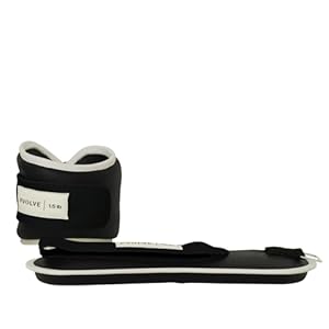 Pvolve Adjustable Ankle Weights for Men & Women, Wrist or Ankle Weights, Tone and Sculpt Your Body, Legs & Core, Used for at Home Workouts, Walking, Dancing or Pilates, 1 Pair
