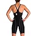 ARENA Women's Standard Powerskin Carbon Core FX Closed Back Racing Swimsuit, Black/Gold, 26