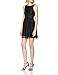 Produktbild ONLY Damen onlSTELLA Faux Leather LACE Dress OTW Kleid, Schwarz (Black Black), 40