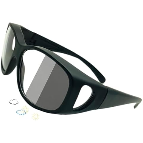 XII WANG YE Fit over Safety Glasses Anti Fog Photochromic ANSI Z87.1 UV Protection Scratch Resistant hunting tactical Airsoft 7575 Cover