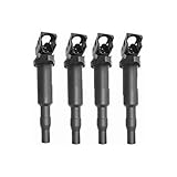 XINGWANGDYSI 12137562744 12137551049 para Mini para R56 para Clubman para Convertible para Coupé 4 Piezas Bobina de Encendido de Coche Motores Bobina de Encendido
