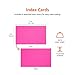 Amazon Basics Ruled Index Flash Cards for Studying and Note Taking, Assorted Neon Colored, 3x5 Inch, 300-Count