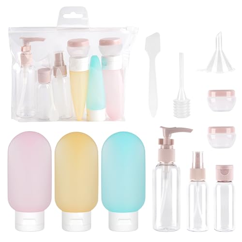 11 Pcs Kit Voyage Produit Toilette, Kit Avion Accessoires 30/50/60/80