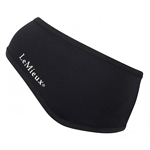 Bandeau cache-oreilles noir LeMieux My Women fini les oreilles froides sous le casque