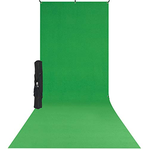 Fond vert Westcott 579sk X-Drop anti-plis sans repassage 5x12