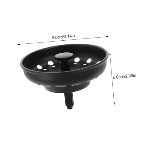Colador metálico para desagüe de cocina 2 piezas LALAFINA miniatura 2